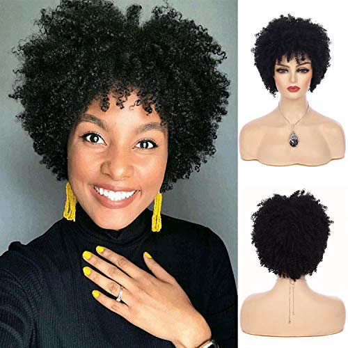 African American Celebrity Wigs Short-Female-Haircut Afro Kinky Curly Wig  Synthetic Hair Cheap-Wigs Perfumes Feminino - China Wig and Synthetic Wig  price