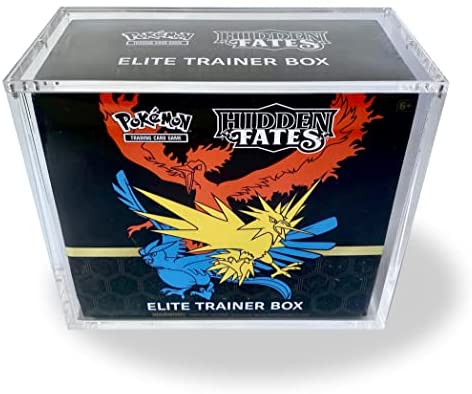 Platinum Protectors Plastic Case for Pokemon Elite Trainer Box ETB .50mm  Thick