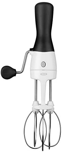 Bonsenkitchen 5-Speed 300W Hand Mixer with Eject Function Storage Case