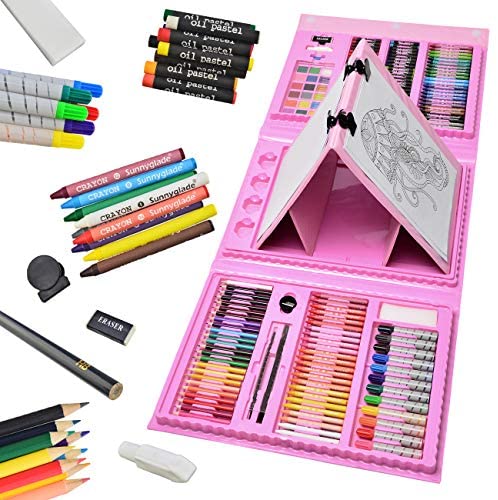 Wholesale 176-Piece Trifold Easel School Kids Stationery Drawing Art Set -  Buy Wholesale 176-Piece Trifold Easel School Kids Stationery Drawing Art Set  Product on