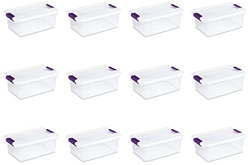 Efavormart 50 Pack | Clear / Gold Square Mini Plastic Dessert Party Favor  Boxes, Cupcake Muffin Food Containers - 4X4X2.5