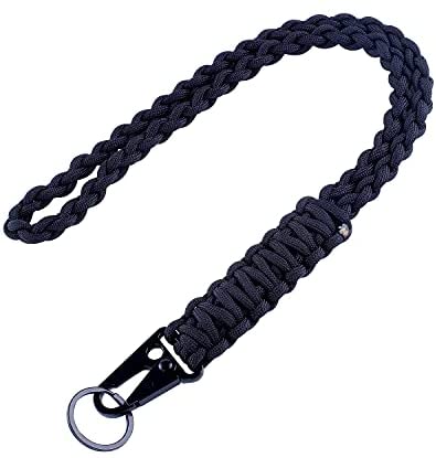 PATIKIL Badge Lanyard with Hook 10 Inch, 4Pcs Braided Wrist