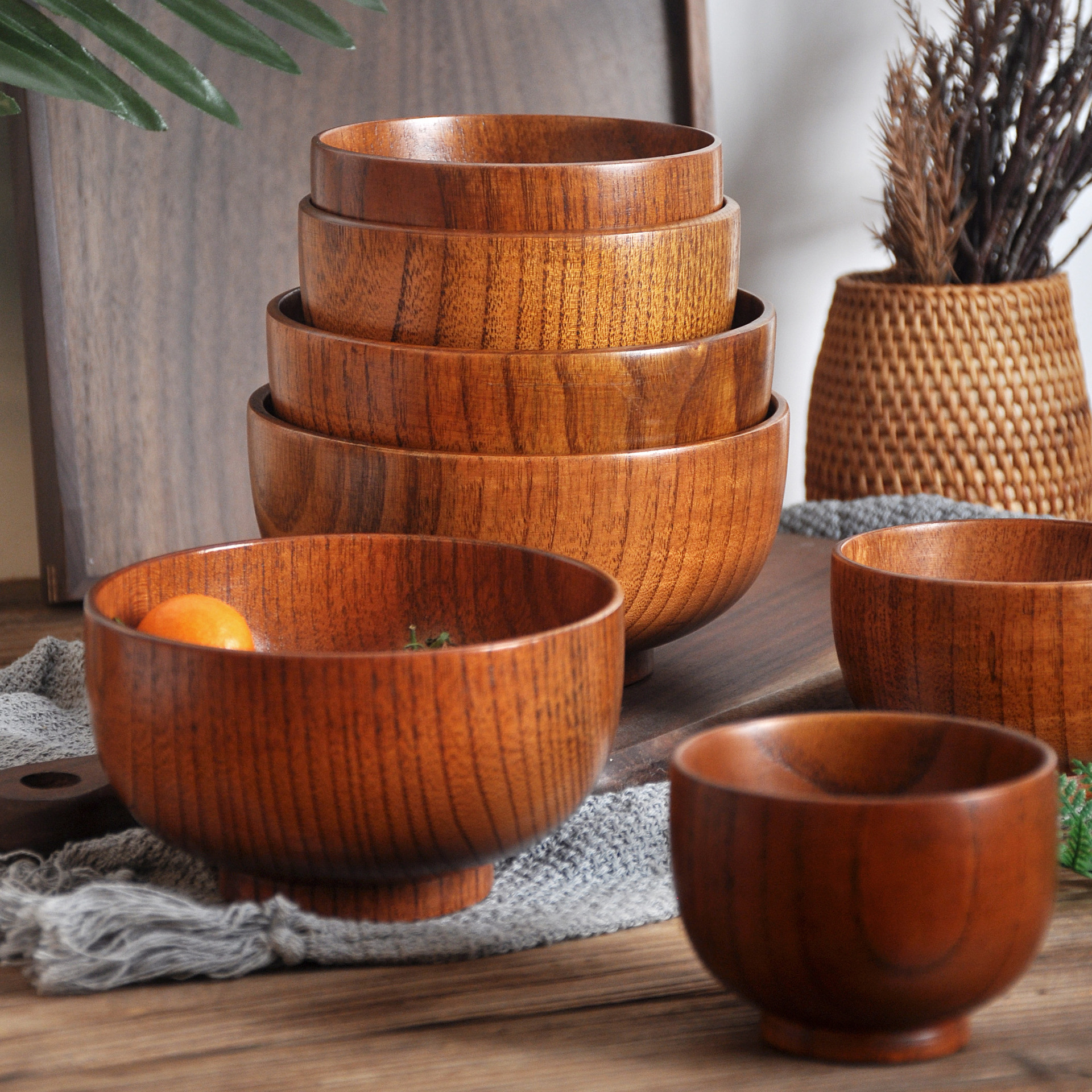 Fairwood Way Wooden Salad Bowl Set - 15 Large Wooden Salad Bowl - Extra  Large 15 Inch Rustic Mango Wood Bowl, Salad Servers Included