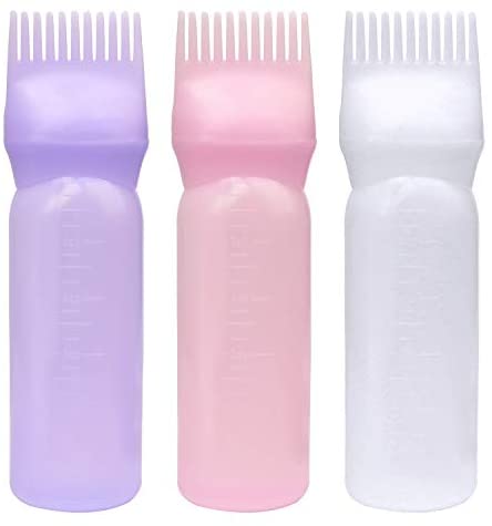 BLAAROOM Root Comb Applicator Bottle 6 Ounce, 2 Pack Hair Oil