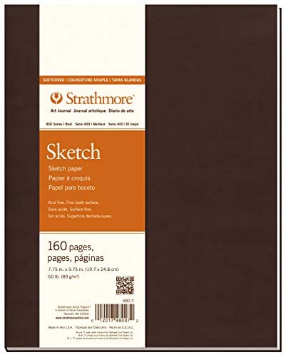 Strathmore (400-107 400 Series Drawing, Smooth Surface, 14x17, White