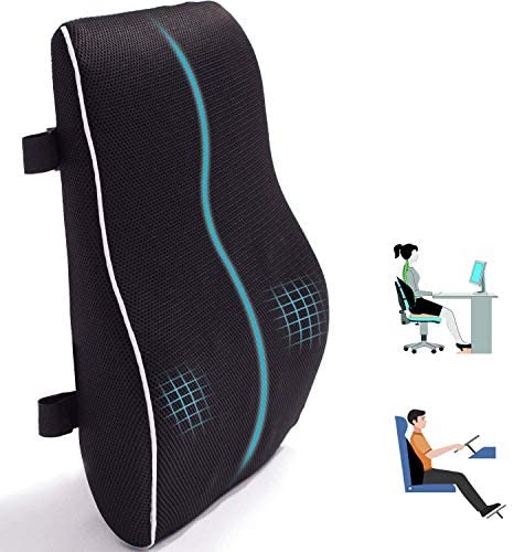 Jual SAMSONITE Lumbar Support Back Cushion Lightweight Office Car