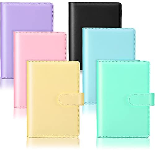 A6 Refill Paper, 3 Pack 45PCS A6 Loose Leaf Lined Paper, A6 Planner Inserts,  College Ruled Notebook Paper, 6 Ring Writing Paper Refill for A6 Small  Binder Journal, with Binder Pocket 