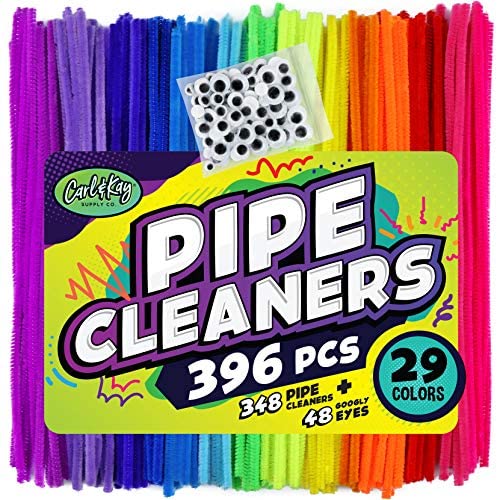 Pipe Cleaners,1600 Pieces Pipe Cleaners Crafts Pipe Cleaners Craft Supplies  in 32 Colors Chenille Stems for Home and School DIY Art Crafts (0.23 X 11.8  Inches)