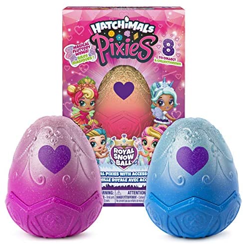 Hatchimals CollEGGtibles, Glitter Salon Playset with 2 Exclusive, for Kids Aged 5 and Up