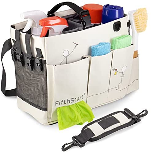 FifthStart Wearable Cleaning Caddy with Handle Caddy Organizer for