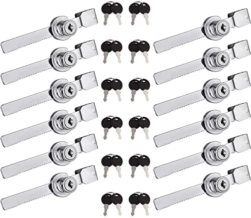 BOZXYE 5 Pack Cabinet Locks Keyed Alike, 5/8 Cabinet Locks with