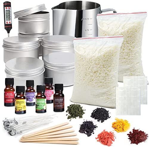 Complete Candle Making Kit with Wax Melter,Candle Making Supplies
