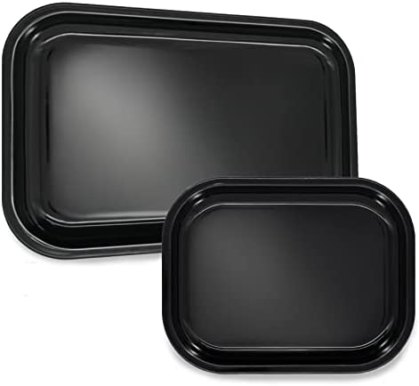 Black Treehouse Rolling Tray Set with PVC Soft Magnetic Lid, Ashtray  Included for Home Storage or Travel - 7 x 5.5, Small, Cute