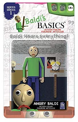  Baldi's Basics 5 Action Figure (Angry Baldi