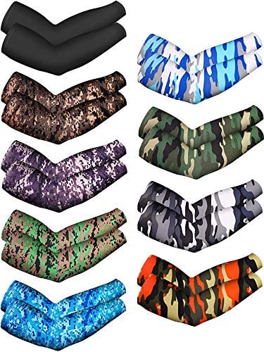 Rescoto 2 Pairs UV Protection Cooling Arm Sleeves Sun Sleeves UPF 50 Men  Women : : Clothing, Shoes & Accessories