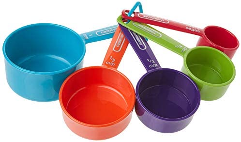 8 Pieces Measuring Cups and Spoons Set / Nesting Measuring Cups with S –  Trades Wholesale