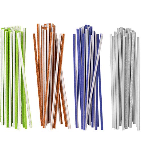 20 Pcs Honoson Sanding Sticks for Plastic Models Polishing Sticks