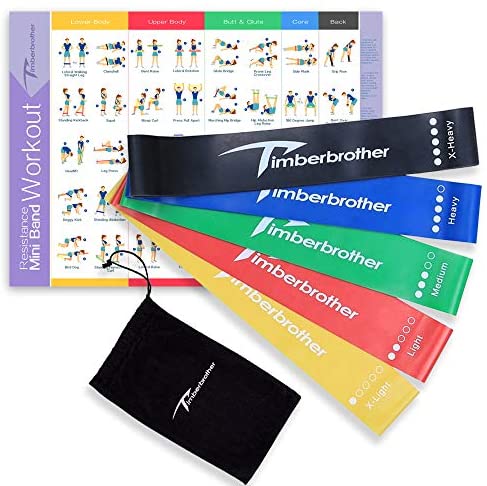 Resistance Bands for Working Out,Set of 5 Resistance Loop Exercise