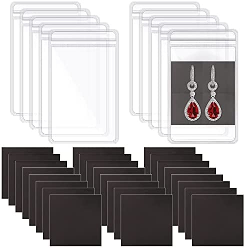 Intercept Corrosion Anti Tarnish Zip Lock Bags w/ Saturation Indicator (12 PK) & Silver Tarnish Tabs (10 PK) for Jewelry, Silverware, Holloware