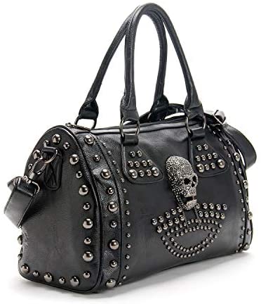 Fashion (Black Style 1)GIGIFOX Baguette Bags Black Fashion Black Goth Heart  Chains Crossbody Shoulder Bags Purse Women Packet Underarm Bags DON @ Best  Price Online