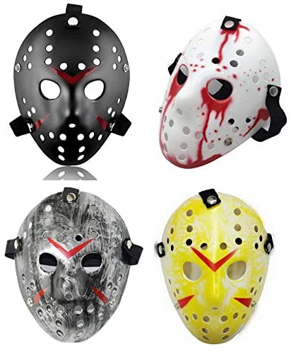  WLPARTY 7 Pack Halloween Mask Cosplay Costume Masks (7 Pack) :  Toys & Games
