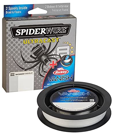  Spiderwire Ultracast Braid Fishing Line Inshore Camo - 8 lb.  Test - 164 Yards : Sports & Outdoors