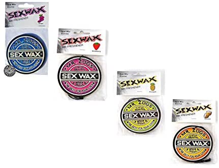 Sex Wax Air Freshener (3-Pack, Coconut) (Limited Edition)