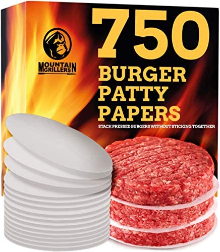 1100 Pack) Reli. Hamburger Patty Paper (4.75 x 5,Square), Wax Paper  Squares, Food Grade Patty Paper, Parchment Paper Sheets