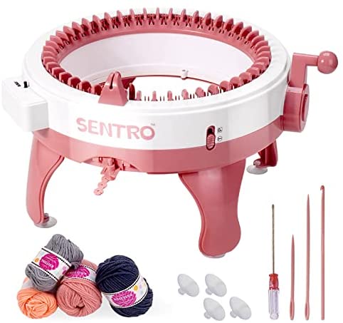 AIDILER Knitting Machines Adapter,Electri Knitting Machines Adapter,Electric  Knitting Loom Machine Driving System Suit for Sentro 48 Needle Knitting  Machine DIY Craft Knitting Sewing Accessories 48 Needles