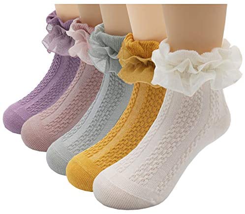  sockfun Ruffle Socks Lace Socks Frilly Socks Women