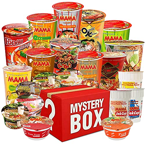 MAMA Instant Noodles Artificial Pork Flavor,30 Pkgs.x 2.12 Oz.(60g