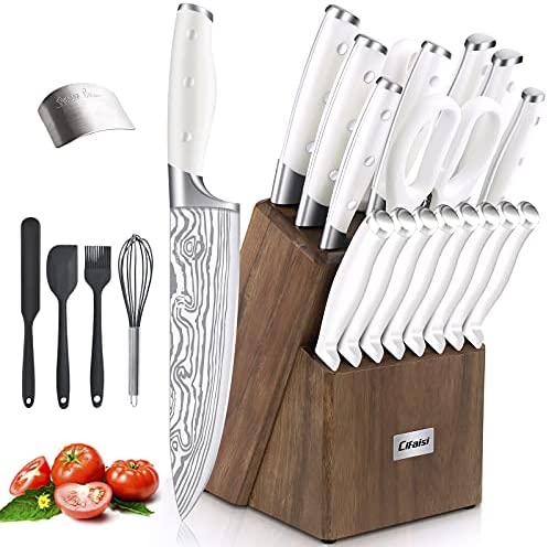 Babish High-Carbon 1.4116 German Steel 5 Steak Knife Set 4-Pack