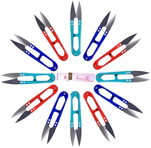 Sewing Scissors - Trimming Nipper Yarn Lightweight Thread Cutter - Portable  Mini Embroidery Clipper Stitching Snip For(5pcs, Random Color)