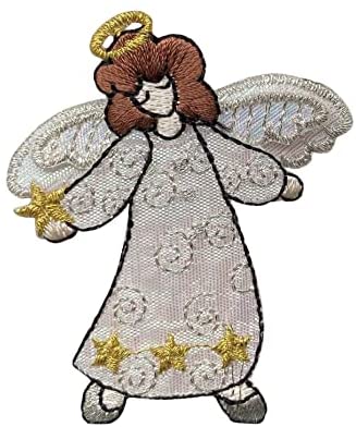Mini Small Angel Wings for Crafts White 3D Wings Patches Clothes Applique  DIY Crafts Set of 12
