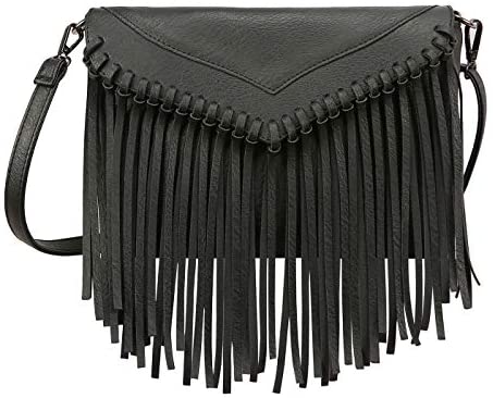 ZOVYRON Women's Fringe Crossbody Bag