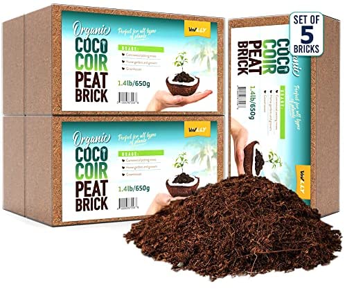  ZeeDix 2 Pcs Premium Coconut Coir Compressed 100