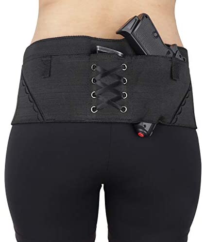  Tacticshub Belly Band Holster for Concealed Carry – Gun  Holster for Women and Men That fits Glock, Smith Wesson, Taurus, Ruger, and  More - Waistband Holster for Pistols and Revolvers 