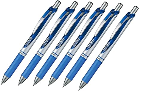 EnerGel Kuro Liquid Gel Pen, (0.7mm) Medium line, Assorted Ink 12