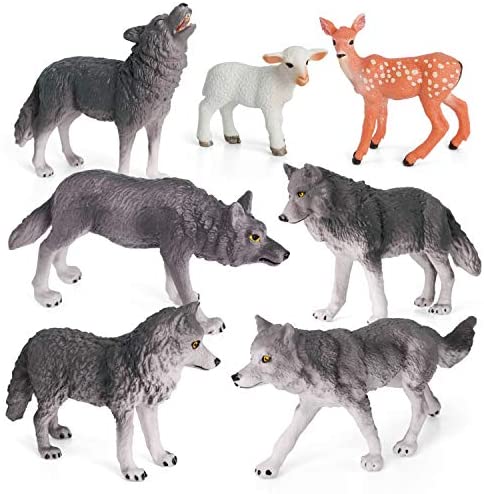 Wholesale Wolf Toys Figures Animal Toys VOLNAU 7PCS Wolf Figurines Zoo Pack for Toddlers Kids Decorations Preschool Educational Sheep Wolf Jungle Forest Animals Sets : Shantou Chenghai Huifengda Plastics Company Limited: Toys Wholesale Wolf Toys Figures Animal Toys VOLNAU 7PCS Wolf Figurines Zoo Pack for Toddlers Kids Decorations Preschool Educational Sheep Wolf Jungle Forest Animals Sets : Shantou Chenghai Huifengda Plastics Company Limited: Toys