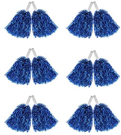 Pom Poms Cheerleading Metal Foil Cheerleading Pom Poms With