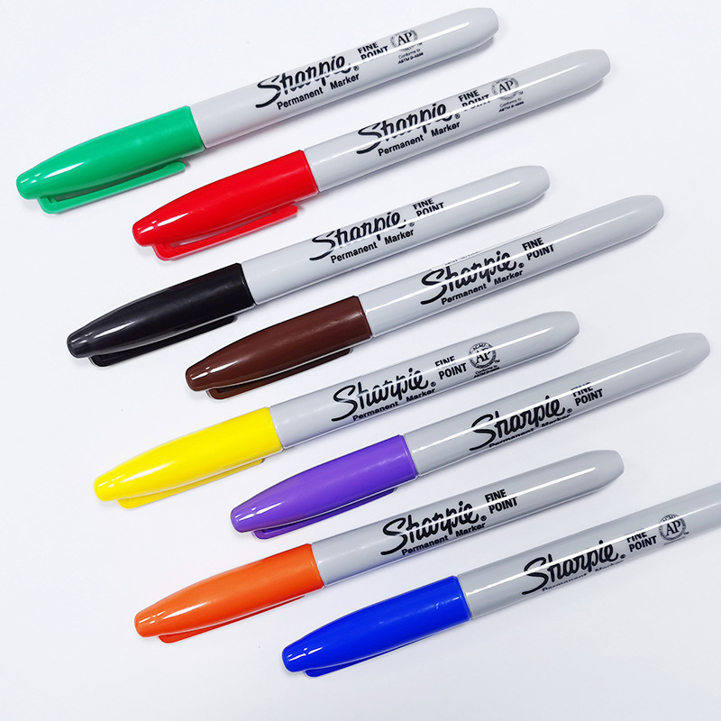 SHARPIE 37600PP Permanent Markers, Ultra Fine Point, Classic Colors, 8 Count