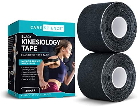 Kinesio Taping - Elastic Therapeutic Athletic Tape Tex Gold FP - Blue – 2  in. x 16.4 ft