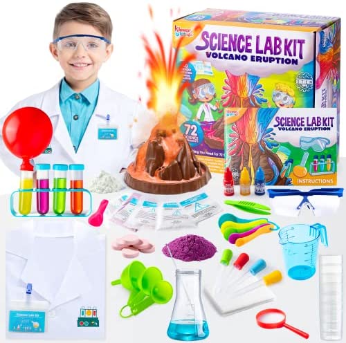  Science Kits for Kids Age 4-12, Stem Toys with 90