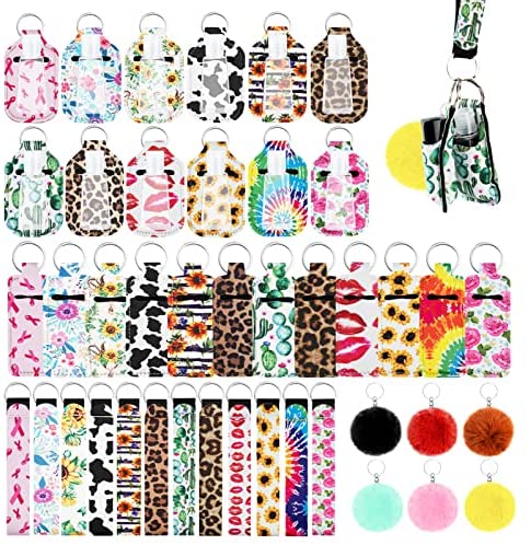 Valyria Sublimation Blanks Chapstick Holder Keychains Lipstick