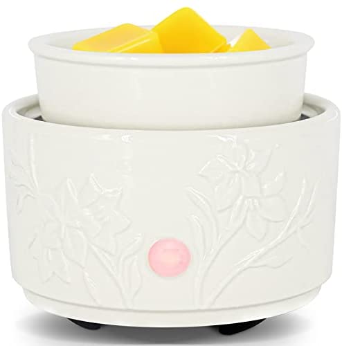  Bobolyn Wax Melt Warmer Burner Electric Scented Candle Wax  Warmer, 4-in-1 Scented Wax Fragrance Melter for Home Office Bedroom Living  Room Decor : Home & Kitchen