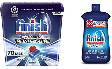 Wholesale Finish Quantum Infinity Shine - 70 Count - Dishwasher Detergent -  Powerball - Our Best Ever Clean and Shine, Dishwashing Tablets & Jet-Dry  Rinse Aid, 8.45oz, Dishwasher Rinse Agent & Drying