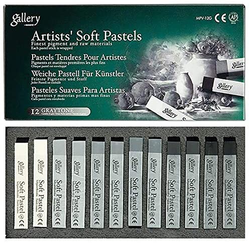  MUNGYO Gallery Soft Pastels for Artists - Set of 60