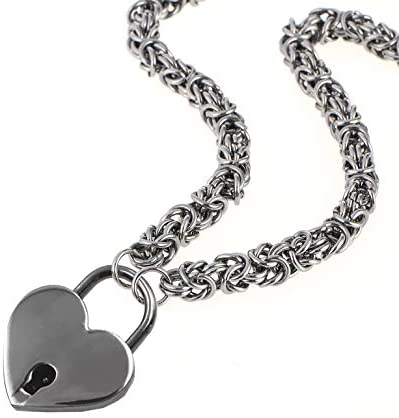 Alona Magic Lover Heart Padlock Necklace