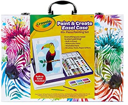 Florarich Art Supplies Set for Kids, 274 PCS Drawing Art Kits for Kids  6-9-12 Girls Boys, Double Sided Trifold Easel, with Oil Pastels, Crayons