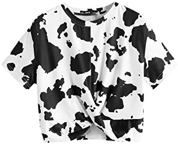 Dripping Cow Print Lips T-Shirt – Texas Dressing